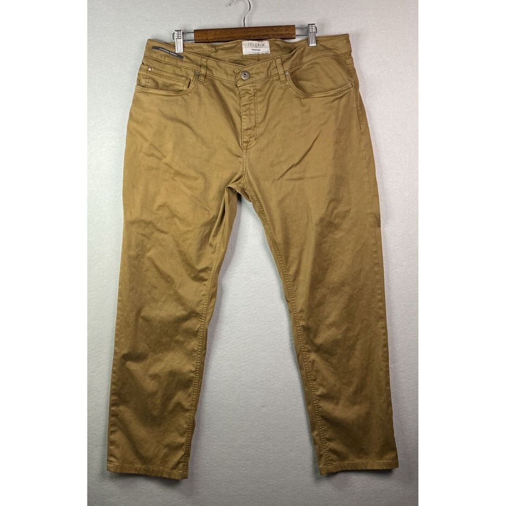 Teleria Zed Jeans Mens 38x28 Authentic Pantalone Italiano Slim Fit Made In Italy